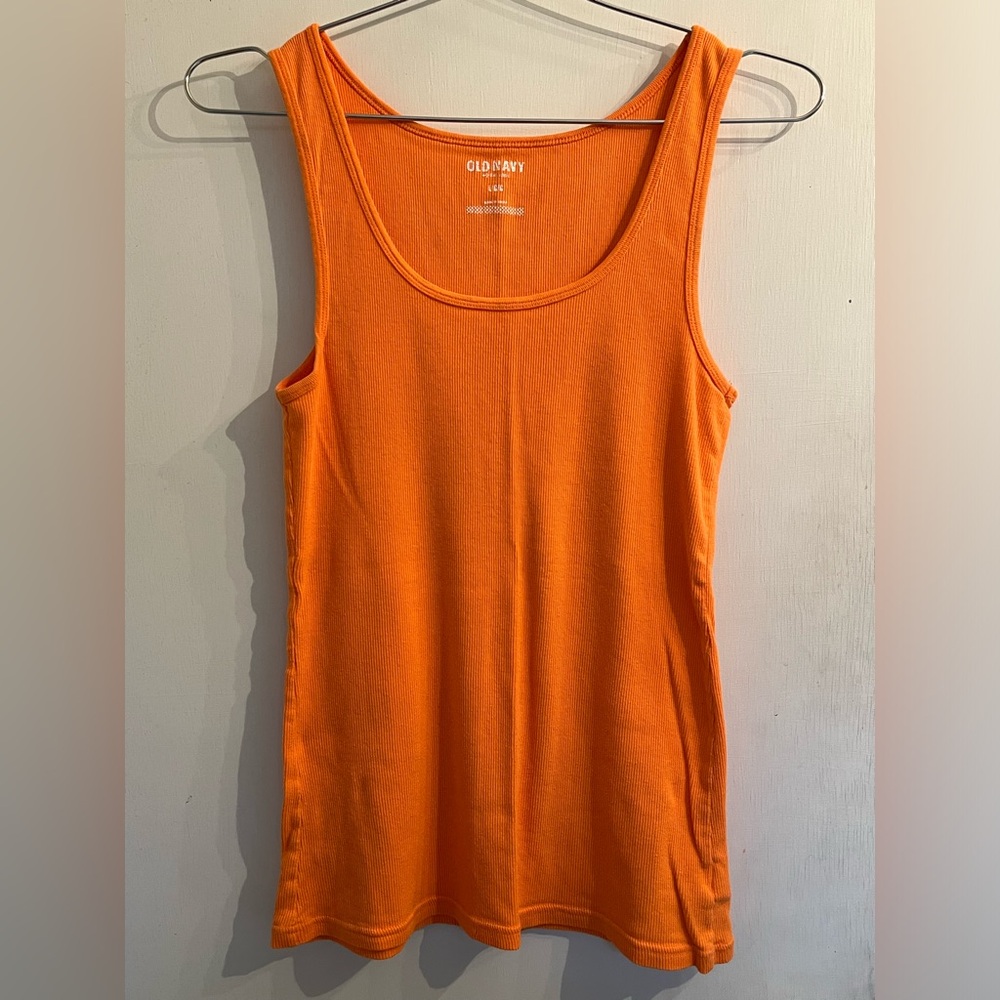 Orange Tank Top